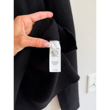 Load image into Gallery viewer, Rag & Bone Wool-Cashmere Blend Henley Neck Pullover Sweater Black L