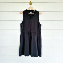 Load image into Gallery viewer, Puma Newport Drawstring Waist Sleeveless V-Neck Golf Mini Dress Black XL