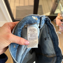Load image into Gallery viewer, Madewell The Mid-Rise Perfect Vintage Denim Casual Tapered Jeans Blue 25