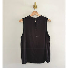 Load image into Gallery viewer, Boston Proper Charmeuse Cargo Satin Set Black L