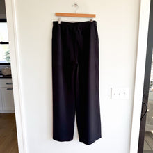 Load image into Gallery viewer, Spanx Air Essentials High Rise Full Length Stretch Wide Leg Pants Black XL