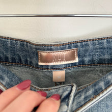 Load image into Gallery viewer, KUT From The Kloth Rose Button Front Denim Straight Skirt Blue 14