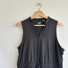 Load image into Gallery viewer, Puma Newport Sleeveless V-Neck Golf Blouson Dress Black XL