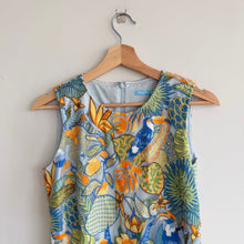 Load image into Gallery viewer, J. McLaughlin Paulina Parotta Embroidered Mini Sheath Dress Green Multi 4 NWT