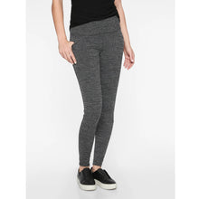Load image into Gallery viewer, Athleta Herringbone Metro High Waisted Leggings Black M