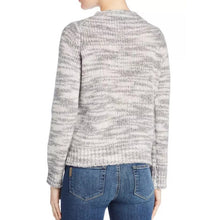 Load image into Gallery viewer, Eileen Fisher Merino Wool-Silk Knit Crew Neck Long Sleeve Pullover Sweater Gray M
