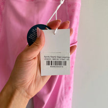 Load image into Gallery viewer, Roller Rabbit Sporty Hearts Vega High Rise Activewear Leggings Pink XS NWT
