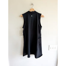 Load image into Gallery viewer, Zella Studio Light Court Tennis 1/4 Zip Activewear Mini Dress Black L NWT
