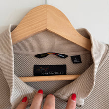 Load image into Gallery viewer, Greg Norman 1/4 Zip Pullover Sweater Tan L
