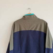 Load image into Gallery viewer, Cotopaxi Dorado Half Zip Fleece Pullover Jacket Blue Green XXL NWT
