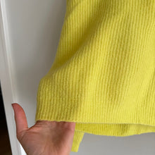 Load image into Gallery viewer, Velvet by Graham &amp; Spencer Shay Cozy Knit Polo Sweater Yellow L
