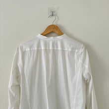 Load image into Gallery viewer, Lafayette 148 New York Long Sleeve High Low Hem Button Up Shirt White 10
