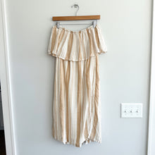 Load image into Gallery viewer, L*Space Women's Day Dreamer Relax Fit Strapless Lined Midi Dress Tan M

