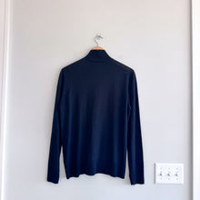 Load image into Gallery viewer, Lafayette 148 New York Wool Turtleneck Pullover Sweater Black XL NWT
