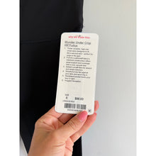 Load image into Gallery viewer, Lululemon Wunder Under Cropped High Rise Activewear Leggings Black 6 NWT
