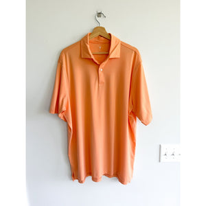 Fairway & Green Collared Short Sleeve Polo Shirt Orange XL