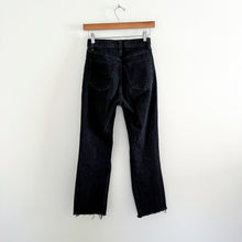 Load image into Gallery viewer, Abercrombie &amp; Fitch The Ankle Straight Ultra High Rise Jeans Black
