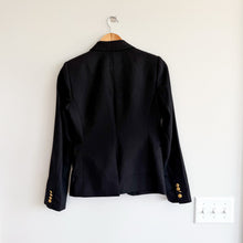 Load image into Gallery viewer, J. Crew Schoolboy Wool Blend Single-Breasted Blazer Jacket Black 2
