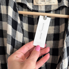 Load image into Gallery viewer, Isabella Sinclair By Anthropologie Wrap Mildred Gingham Midi Dress S NWT
