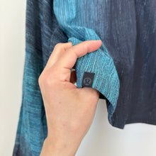 Load image into Gallery viewer, Lululemon Varsa Lab Ombre Hoodie Pullover Aurora Glow Jacquard Black Navy S
