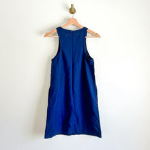 Load image into Gallery viewer, Madewell Cutaway Tank Sleeveless Mini Dress Blue 2XS
