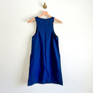 Madewell Cutaway Tank Sleeveless Mini Dress Blue 2XS