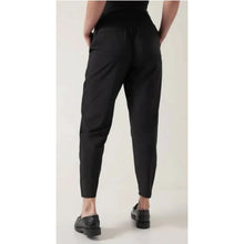 Load image into Gallery viewer, Athleta Brooklyn Length Pull On Tapered Leg Elastic Waist Ankle Pants Blue 4T
