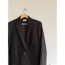 Load image into Gallery viewer, Zadig &amp; Voltaire Star Embellished Peak Label Single-Breasted Blazer Black 42

