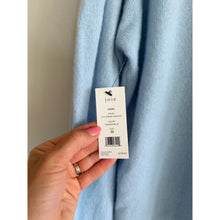 Load image into Gallery viewer, Joie Ivern Cashmere Drop Shoulder Pullover Sweater Powder Blue M NWT
