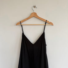 Load image into Gallery viewer, Anthropologie Hutch V-Neck Sleeveless Wide Leg Jumpsuit Black L
