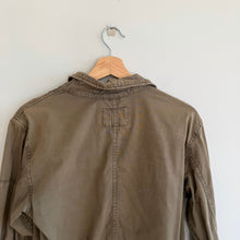 Load image into Gallery viewer, Sanctuary Lieutenant Cropped Cotton Military Utility Jacket Green S
