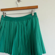 Load image into Gallery viewer, Lululemon High Rise Pleated Tennis Lined Activewear Mini Skort Skirt Green 6
