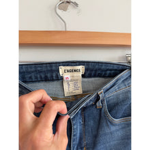 Load image into Gallery viewer, L'Agence Margot High Rise Cropped Stretch Skinny Jeans Medium Wash 25
