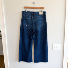 Load image into Gallery viewer, Paige Anessa Ultra High Waisted Wide Leg Ankle Jeans Medium Wash Blue 32
