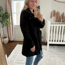 Load image into Gallery viewer, Metro x Kristen Blake Trench Coat Black M
