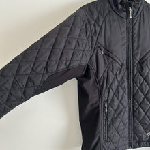 Load image into Gallery viewer, Marker Zip Front Quilted Moto Jacket with Zip Pockets Black M
