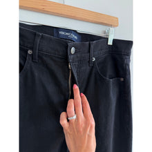 Load image into Gallery viewer, Veronica Beard Beverly Skinny Flare High Rise Jeans Onyx Black 32

