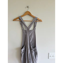 Load image into Gallery viewer, Level 99 Melanie Denim Straight Leg Casual Overalls Gray XS
