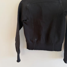 Load image into Gallery viewer, Lululemon NTS Zip Up Athleisure Ribbed Detail Jacket Black 4

