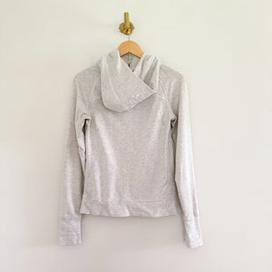Lululemon Scuba Zip Up Hoodie III Heathered White