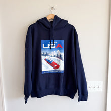 Load image into Gallery viewer, Polo Ralph Lauren 2026 USA Olympic Team Graphic Hoodie Sweatshirt NavyBlue XL
