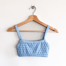 Load image into Gallery viewer, Roller Rabbit Stars Keeley Activewear Sports Bra Blue XXS
