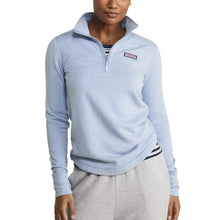 Load image into Gallery viewer, Vineyard Vines Dreamcloth Relaxed Shep 1/4 Zip Sweatshirt Blue S NWT
