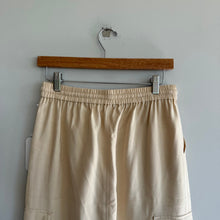 Load image into Gallery viewer, Nordstrom High Rise Drawcord Waist Casual Cargo Pants Beige Burnt XS NWT
