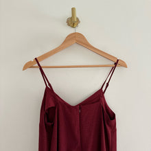 Load image into Gallery viewer, The Nines by Hatch Sleeveless Tiered Slip Maternity Dress Red XS
