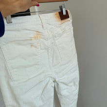 Load image into Gallery viewer, Johnny Was The Cropped Baby Boot Denim Embroidered Jeans White 27

