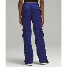 Load image into Gallery viewer, Lululemon Dance Studio Relaxed-Fit Mid-Rise Cargo Pants Larkspur Blue M
