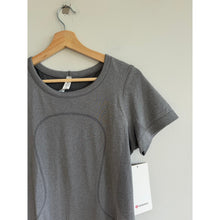 Load image into Gallery viewer, Lululemon Swiftly Tech Short Sleeve Breeze Relaxed Fit Activewear Top Gray 8 NWT
