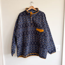 Load image into Gallery viewer, Patagonia Rare Synchilla Snap-T Geometric Pullover Tundra Cluster Blue XXL
