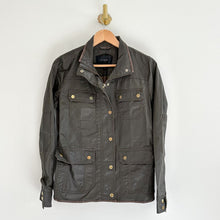 Load image into Gallery viewer, J. Crew The Downtown Field Zip Up Military Jacket Olive S
